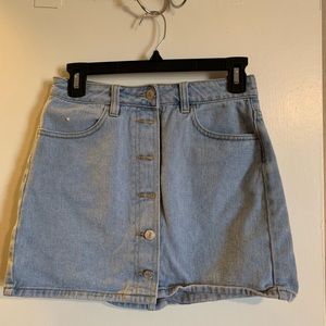 Jean skirt